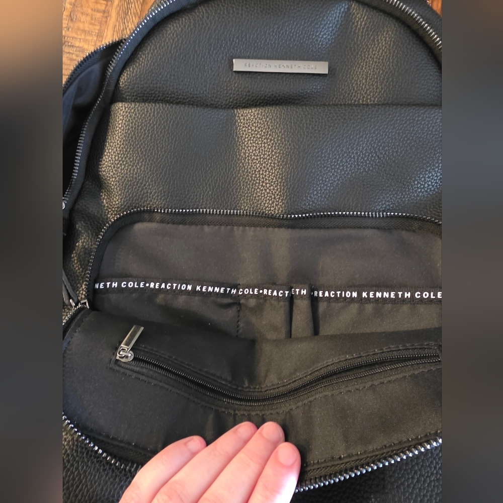 Kenneth Cole Black Backpack - Picture 4 of 5